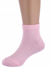 Комплект из 5 пар детских спортивных носков "Красная ветка", 5-С-736, РОЗОВЫЕ