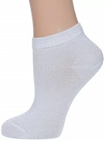Женские короткие носки Conte, 17С-57СП, рис. 000, СВЕТЛО-СЕРЫЕ