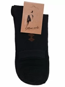 Мужские носки Альтаир, С45, ЧЕРНЫЕ с шоколадным