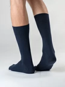 Набор из 7 пар мужских носков "Нева-Сокс", 7-ПН-01Э, ТЕМНО-СИНИЕ