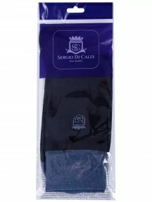 Мужские носки из мерсеризованного хлопка Sergio Di Calze (PINGONS), 15SC17, СИНИЕ/ГОЛУБЫЕ