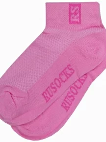 Детские носки с сеточкой RuSocks (Орудьевский трикотаж) РОЗОВЫЕ (Д-36)