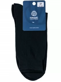 Мужские носки "НАШЕ" Смоленской чулочной фабрики, 511С4, рис. 1, ЧЕРНЫЕ №1