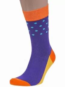 Мужские носки "Нева-Сокс", MAG-33, ФИОЛЕТОВЫЕ