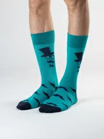 Набор из 9 пар мужских носков MSCLUB №М01, ВИ9-НМ01, "Барбер"