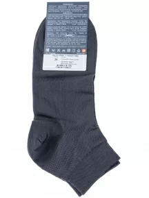 Мужские носки в сеточку RuSocks (Орудьевский трикотаж), М3-23810, ТЕМНО-СЕРЫЕ