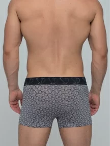 Мужские трусы-боксеры SD (by Salvador Dali), SD2023-1, СЕРЫЕ