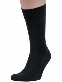 Комплект из 2 пар мужских термоносков с махровым следом Sergio Di Calze (PINGONS), 2-19SC4, ЧЕРНЫЕ