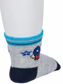 Детские носки "Борисоглебский трикотаж", 8СМ1005/1, СЕРЫЕ