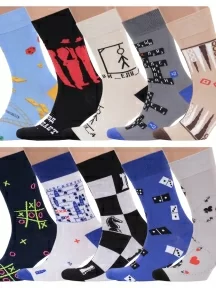 Набор из 20 пар мужских носков MSCLUB №М42, ВИМ20-42, микс "Игры"