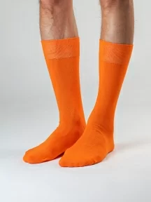 Набор из 3 пар мужских носков MSCLUB, 3-ПН-01, ОРАНЖЕВЫЕ