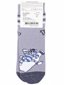 Детские носки Брестские (БЧК), 23С3052, рис. 4033, СВЕТЛО-СЕРЫЕ