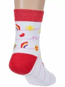 Детские носки "Борисоглебский трикотаж", 8С230, БЕЛЫЕ
