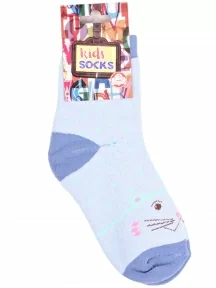 Детские махровые носки Альтаир, С112, ГОЛУБЫЕ
