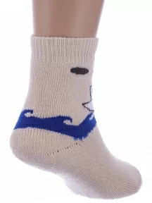 Детские махровые носки Альтаир, С108, СВЕТЛО-БЕЖЕВЫЕ