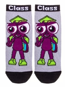 Детские носки Conte kids, 21С-9СП, рис. 615, СВЕТЛО-СЕРЫЕ