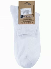 Мужские укороченные носки Альтаир, А43, БЕЛЫЕ