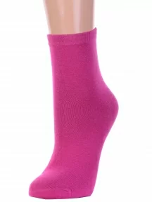 Женские носки Hobby Line, Нжх339-18, МАЛИНОВЫЕ