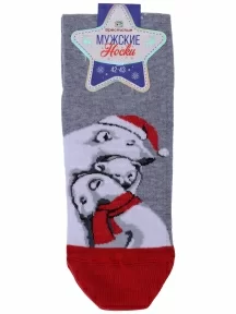 Мужские носки Брестские (БЧК), 20С2146, рис. 543 СЕРЫЕ МЕЛАНЖ