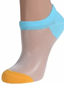 Женские носки Брестские (БЧК), 19С1121, рис. 238, ЛАЗУРНЫЕ