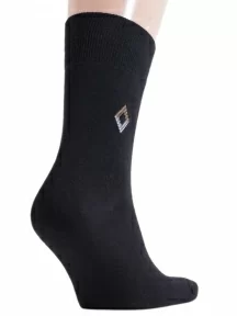 Мужские шерстяные носки ХОХ, X-9R1, ЧЕРНЫЕ