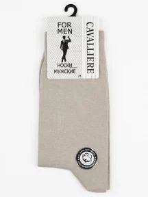 Набор из 24 пар мужских носков "Cavalliere" (RuSocks), CR-24, темно-бежевые