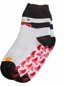 Детские махровые носки RuSocks (Орудьевский трикотаж), ДТ-78, рис. 15, БЕЛО-ЧЕРНЫЕ