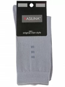 Мужские носки VASILINA, 2С4101, СВЕТЛО-СЕРЫЕ