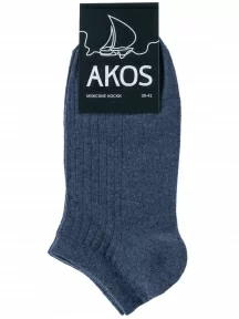 Мужские носки Akos, R46N1, ДЖИНСОВЫЕ МЕЛАНЖ