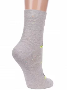 Женские носки Брестские (БЧК), 21С1150, рис. 488, СВЕТЛО-СЕРЫЕ МЕЛАНЖ