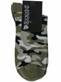 Мужские бамбуковые носки "Носкофф" (АЛСУ), НМ104, рис. 3013, СВЕТЛЫЙ ХАКИ