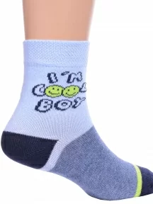 Детские носки Брестские (БЧК), 14С3081, рис. 4014, БЛЕДНО-ГОЛУБЫЕ