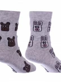 Детские носки Conte kids, 17С-10СП, рис. 934, СВЕТЛО-СЕРЫЕ