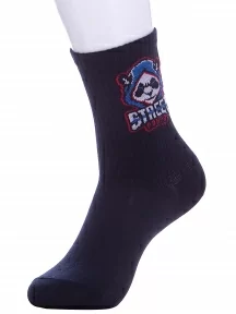 Детские спортивные носки Conte kids, 20С-167СП, рис. 929, ТЕМНО-СИНИЕ