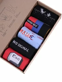 Набор из 5 пар мужских носков MSCLUB №М26, ВИ5-НМ26, микс 1