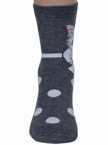 Детские носки RuSocks (Орудьевский трикотаж), Д3-13030, рис. 01, ТЕМНО-СЕРЫЕ