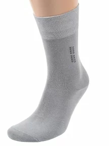 Мужские бамбуковые носки ХОХ, X-1111, СЕРЫЕ