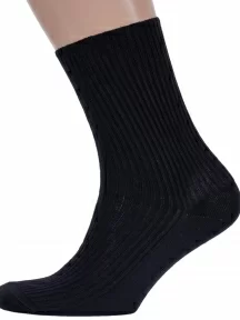 Комплект из 3 пар мужских медицинских носков Брестские (БЧК) из 100% хлопка, 3-14С2221, микс 1