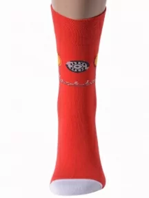 Мужские носки MSCLUB №М12, NM-145, КРАСНЫЕ