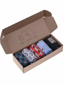 Набор из 5 пар мужских носков MSCLUB №М31, ВИ5-НМ31, микс 2