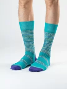 Набор из 3 пар мужских носков MSCLUB №М23, ВИ3-НМ23, "Небесная черепаха"