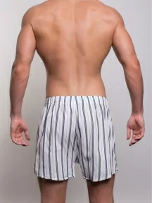 Мужские трусы-шорты из 100% хлопка Sergio Dallini, SG3310-2, ГОЛУБЫЕ