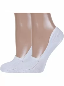 Комплект из 2 пар женских подследников Брестские (БЧК), 2-18С1319, рис. 000, БЕЛЫЕ