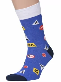 Мужские носки MSCLUB №М31, nm-337, СИНИЕ