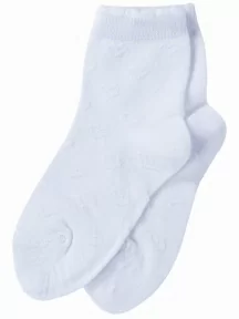 Детские носки "НАШЕ" Смоленской чулочной фабрики, 222С2, рис. 9, БЕЛЫЕ №0