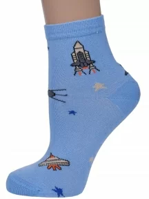 Детские носки LORENZline, Л71, ГОЛУБЫЕ