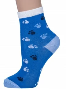 Детские носки "НАШЕ" Смоленской чулочной фабрики, 222С81С, рис. 3, ВАСИЛЬКОВЫЕ №21-2