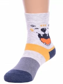 Детские носки Брестские (БЧК), 14С3081, рис. 4013, СВЕТЛО-СЕРЫЕ МЕЛАНЖ