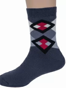 Детские махровые носки Брестские (БЧК), 14С3060, рис. 548, ТЕМНО-СЕРЫЕ