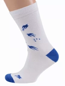 Носки unisex ХОХ FANTASY, XF-17, БЕЛЫЕ